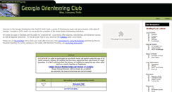 Desktop Screenshot of gaorienteering.org